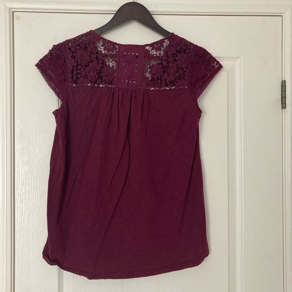 Anthropologie Meadow Rue lace top medium - Picture 3 of 4